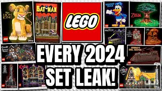 EVERY LEGO 2024 SET LEAK Star Wars Disney Marvel amp MORE [upl. by Elin]