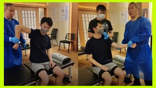 Chris Leong Treatment Scoliosis Neck and Lower Back Problems😱 [upl. by Elades528]