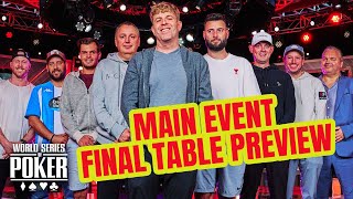 WSOP Main Event 2023  Final Table with 12100000 First Prize [upl. by Arreik]