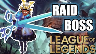 GWEN a RAID BOSS amp Sutyerákoskodás  League of Legends [upl. by Whitby]