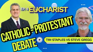 Roman Catholic Tim Staples Debate vs Christian Steve Gregg ep 4 The Eucharist [upl. by Tiram]