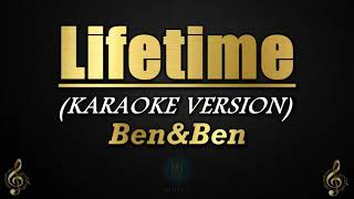 Lifetime  BenampBen KaraokeInstrumental [upl. by Florencia]