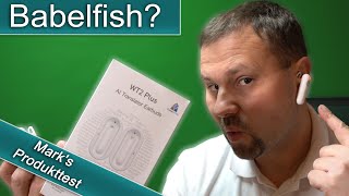 Babelfish  Wird jetzt Science Fiction real Sprachübersetzer Translator Smart WT2 40 [upl. by Htes]