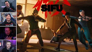 Streamers Funny MomentsGlitches While Playing Sifu Compilation Funny [upl. by Noiemad]