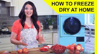 How to Freeze Dry at Home  Harvest Right Freeze Dryer Overview [upl. by Socher]