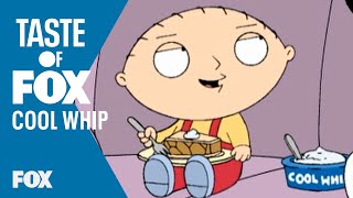 Stewie Says Cool Whip  FAMILY GUY  FOOD CLUB FOX SHORTS [upl. by Bang]