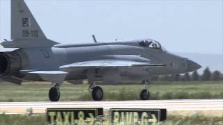 PAF JF17 Thunder at Airshow Turkey 2011 [upl. by Nahama476]