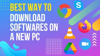 Best Way to Download Softwares on a New PC via Ninite [upl. by Ranip921]