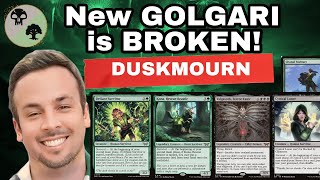 The BEST DECK in DUSKMOURN STANDARD is Golgari SURVIVOR… [upl. by Mcclish]