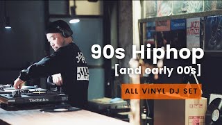 FULL VINYL  90s 00s Hiphop set  DJ ONELOOP [upl. by Martainn]