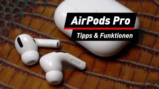 AirPods Pro Die besten TippsTricks und versteckte Funktionen  deutsch [upl. by Icnarf]