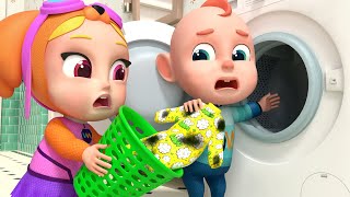 Clean Up Song  Wheels On The Bus  More Nursery Rhymes amp Kids Songs  Rosoo  Baby Songs [upl. by Ariad]