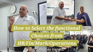 Aarambh 202425  Day 1 Session 2  How to select the funtional choices  FMS  MSU✨️ [upl. by Starr]