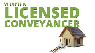 What is a Licensed Conveyancer [upl. by Aronoff]