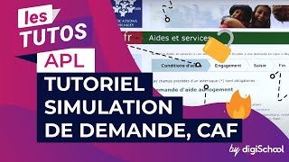 APL  tutoriel simulation de demande CAF [upl. by Ayatnahs846]