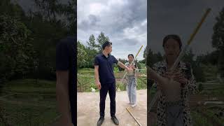 Kungfu china master 164Hướng dẫn múa gậy 霞光腊月kungfu wing chun [upl. by Walter244]