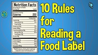 10 Rules For Reading a Food Label [upl. by Natalya966]