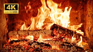 🔥The Best Cozy Fireplace 4K UHD 🔥 Crackling Fire Burning Background Bonfire Relaxing 4K at Home TV [upl. by Igal]