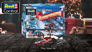 Revell RC Technik Adventskalender Heli 01042 [upl. by Nauqes]