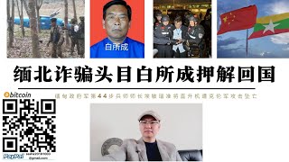 緬北詐騙頭目白所成被押解回國 緬甸妙瓦底第44師師長埃敏瑙準將遭襲身亡克倫軍擊落師長專機 緬甸同意恢復建設皎漂港 美印太戰略攪亂東南亞與中國合作被中國識破 中緬邊境緩衝區使美印無法破壞中國西南安全 [upl. by Okikuy]