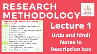 Research Methodology  Qualitative Research  Quantitative Research  Research Paradigms Comparison [upl. by Corbie588]