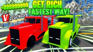 How To Actually quotMAKE MILLIONSquot In Vehicle Legends Roblox 2024 METHODS [upl. by Orsino]