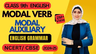 All Modal Verbs in English। Class 9 10 Learn Modal Auxiliary Verbs  English Lovers। Nazmeen Mam [upl. by Butterworth]