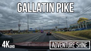 Driving on Gallatin Pike  4K  Goodlettsville TN USA [upl. by London]