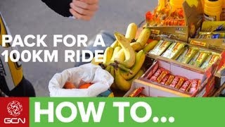 What To Take On A 100km Ride  Cycling Tips [upl. by Callas]