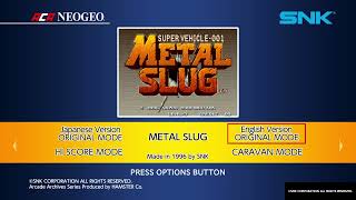 RosyTheRascal15 plays METAL SLUG 1996 Full Playthrough [upl. by Harlie]