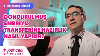 Dondurulmuş Embriyo Transferine Hazırlık Nasıl Yapılır [upl. by Pris184]