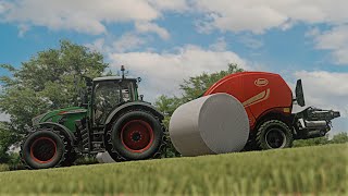 Fendt 720 Vario S4  Vicon FastBale  Baltic Vorpommern  Timelapse 6 [upl. by Aynuat796]