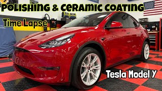 Ceramic coating time lapse [upl. by Eniffit73]