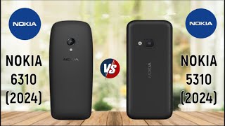 Nokia 6310 2024 VS Nokia 5310 2024 📣 OFS Compare [upl. by Atinna]