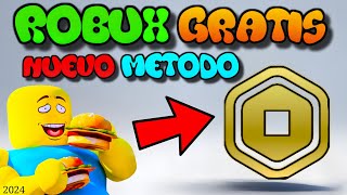 Cómo Conseguir Robux Gratis 🤯 2024 Nueva Alternativa Yaa [upl. by Dorolisa330]