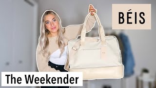 The BÉIS WEEKENDER BAG Unboxing amp Review then Pack With Me  Morgan Green [upl. by Menendez]