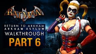 Batman Return to Arkham Asylum Walkthrough  Part 6  The Penitentiary Harley Quinn [upl. by Mairam787]