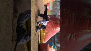 Hard dive into the snake 😮 paintball nxlpaintball [upl. by Ybsorc434]