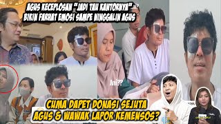 FARHAT NGAMUK KARENA AGUS JADI TAU KANTOR KEMENSOS AGUS PINTER BOHONG [upl. by Bailey169]