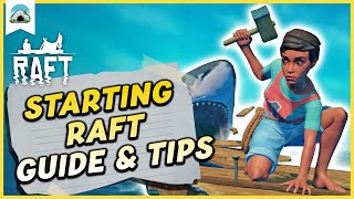 Getting started in Raft Ultimate BEGINNER’S GUIDE 2024  Tips amp Tricks  Raft [upl. by Nivlad]