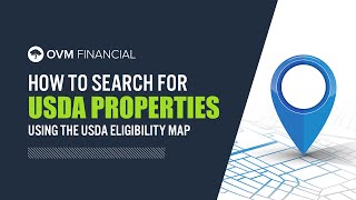 How to Search for USDA Properties Using the USDA Eligibility Map [upl. by Simsar]