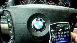 BMW E46 3 Series with Bluetooth Parrot ck3000 amp Connects2 CTPPAR007 Voice Check Status part 2 [upl. by Neliak]