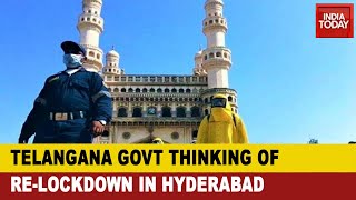 COVID19 Spike In Hyderabad Health Officials Propose 15 Day Lock Down In Telanganas Capital [upl. by Enahpad]