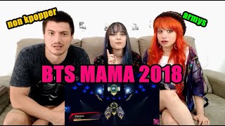 REACTION l BTS 방탄소년단 FAKE LOVE  ANPANMAN MAMA 2018 in Japan  Non kpopper [upl. by Annavoj]