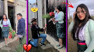 El Patrón le lleva flores a una linda Mujer💐 sin imaginar que ya era Casada 😨💔 [upl. by Luapnoj]