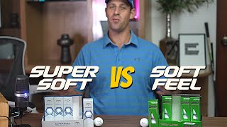 ✅ Callaway Supersoft Vs Srixon Soft Feel  Tried And Tested By Average Golfer [upl. by Eimar]