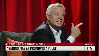 Emilio Monzó quotLa ideología de Milei es el odioquot Entrevistas con Luis Novaresio [upl. by Joses]