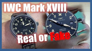 Fake IWC Mark XVIII Heritage review [upl. by Lela945]