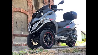 MP3 500 Piaggio  Gilera Fuoco 500 LT 402 KM 295 KW [upl. by Gow]