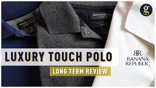 Banana Republic Luxury Touch Polo Review and How it Fits [upl. by Madigan544]